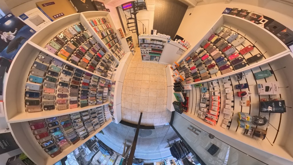 Vista 360° del interior del local FIXSYS